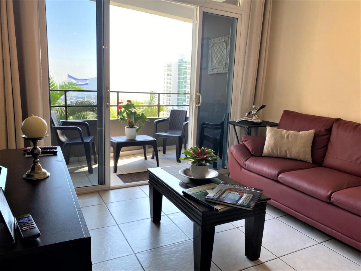 Luxury Modrn Apartment, W/Amazing View, 3Br,Escalon,Exclus,Secur Сан Салвадор Екстериор снимка