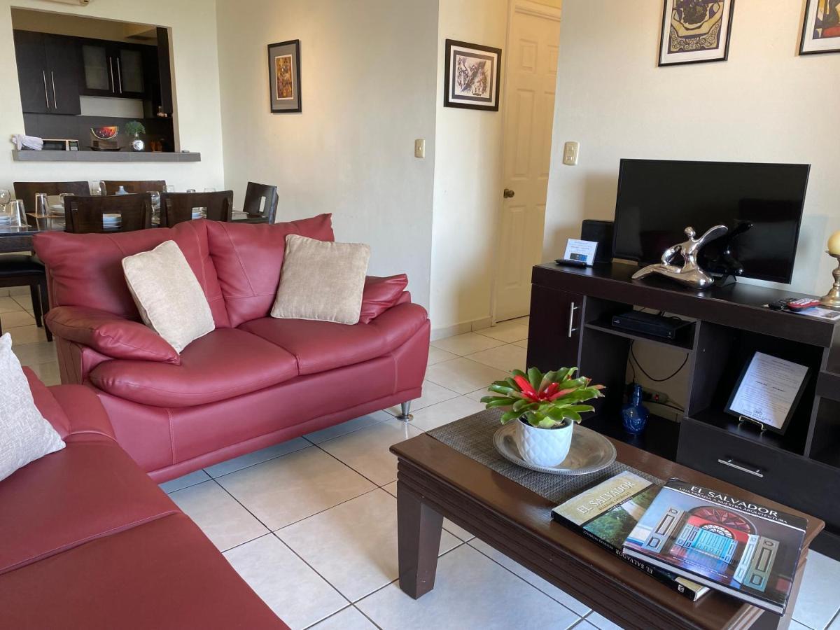 Luxury Modrn Apartment, W/Amazing View, 3Br,Escalon,Exclus,Secur Сан Салвадор Екстериор снимка